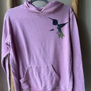 FREECITY Free City Purple Hoodie Ron Herman Size 2 Small Sweatshirt Pullover